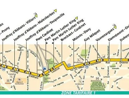 Appartamento Arty 20m² District Of Batignolles Parigi